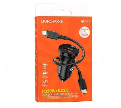 Car Charger set for Type-C to iPhone